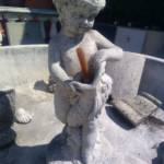 Statue Enfant au Poisson n°1