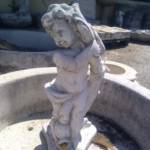 Statue Enfant au Poisson n°2