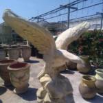 Statue Aigle sur Rocher