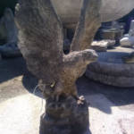 Statue Aigle Vieilli