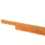 Bordure Plane Acier Corten 2,25m x 10,2cm