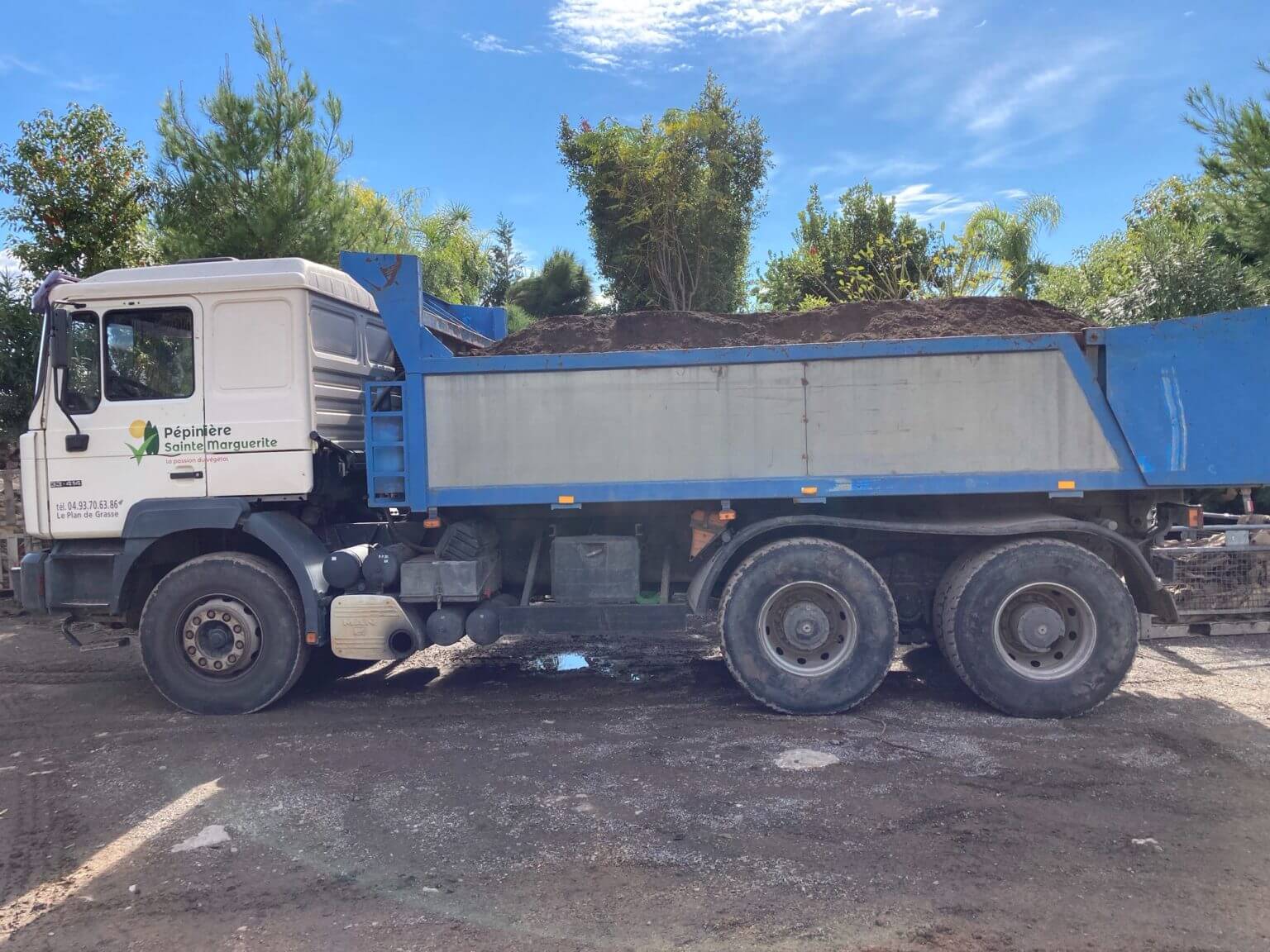 Terre Végétale Criblée (Camion Benne)