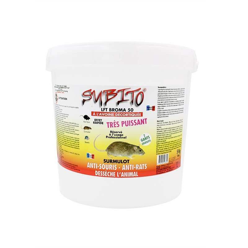 Raticide souricide avoine 150G