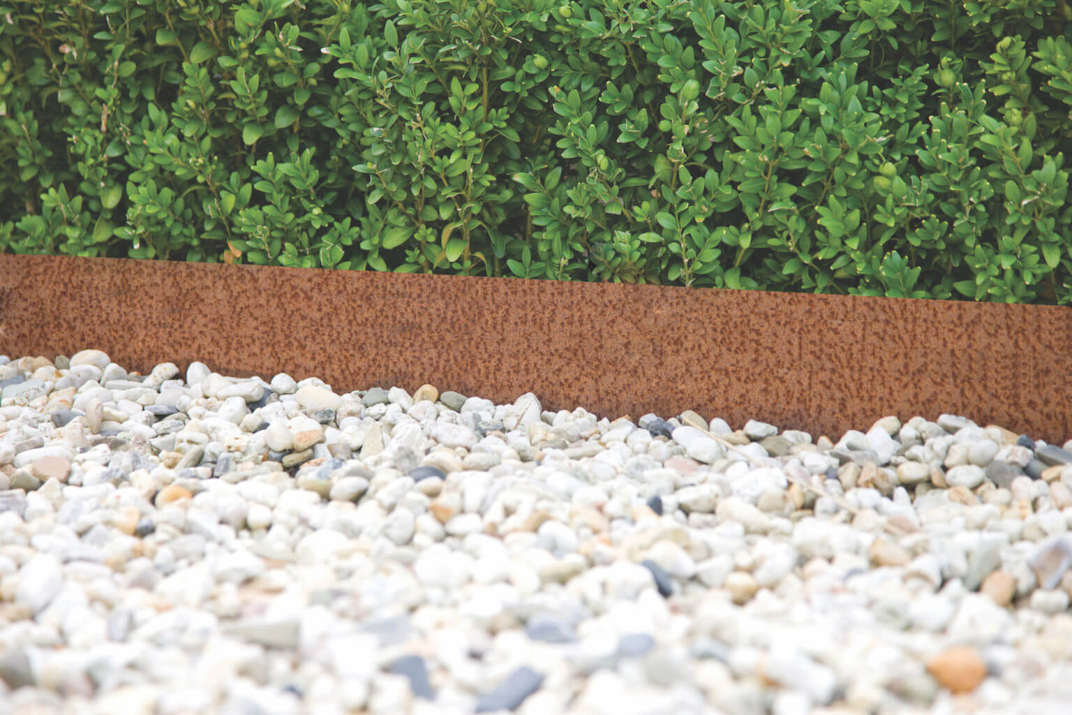 Bordure Plane Acier Corten 2,25m x 10,2cm - Image 2
