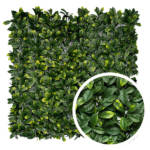 Haie Artificielle 1mx1m Laurier Cerise