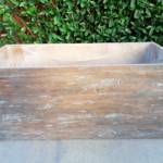 Jardinière Fibre et Ciment Imitation Bois