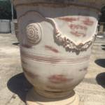 Vase Anduze Trianon Cérusé H80cm