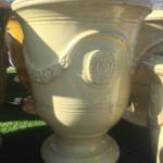 Vase Anduze Vincennes Ivoire H50cm