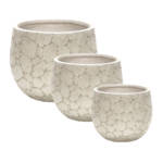 Crack Pot Boule Beige