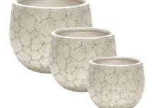Crack Pot Boule Beige