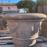 Vase Orlato Festonato Gris