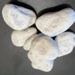 Galet Blanc Carrare 25/40 Vrac 1T