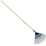 Balai à Gazon, 22 Dents fil plat 150cm