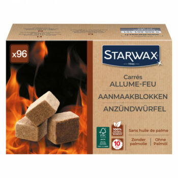 27372- carres-allume-feu-pour-barbecue-poele-et-cheminee-x96-starwax
